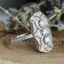 MAJESTIC SPARK ZIRCONIA RING