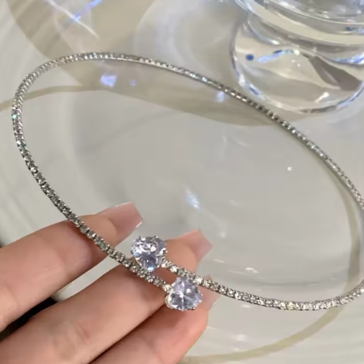 COLLIER DUO BRILLANCE INFINIE