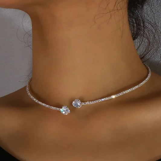 COLLIER DUO BRILLANCE INFINIE