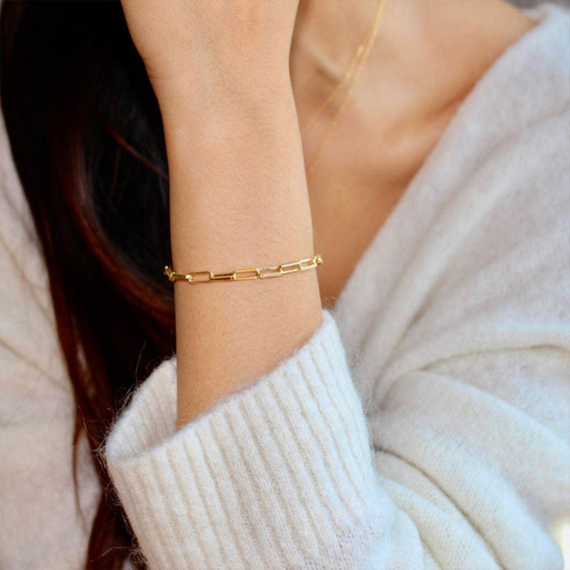 BRACELET CHAÎNE ÉLÉGANT