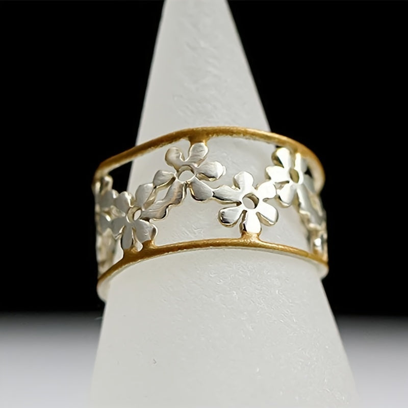 BAGUE CÉLESTE FLEUR DE MARGUERITE