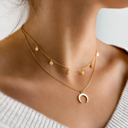 AURORA MOON PENDANT
