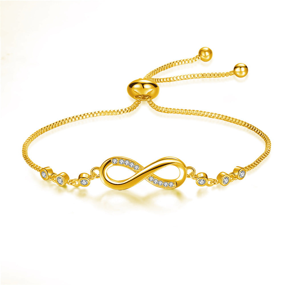 BRACELET INFINI AJUSTABLE DE LUXE