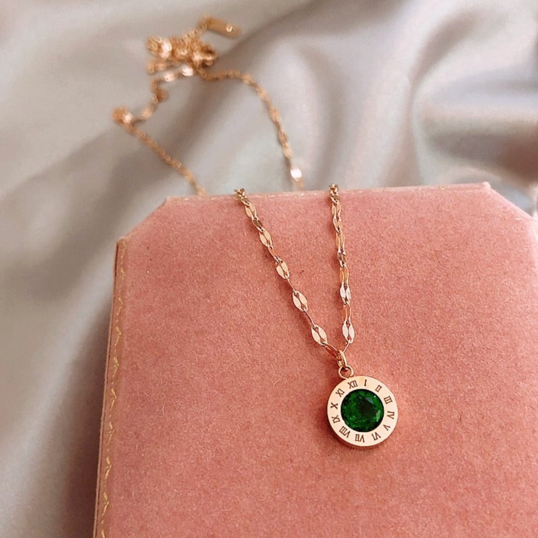 COLLIER HÉRITAGE ÉMERAUDE OR