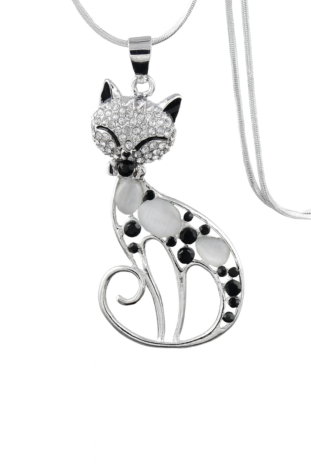 SILVER WHISKERS CHARM