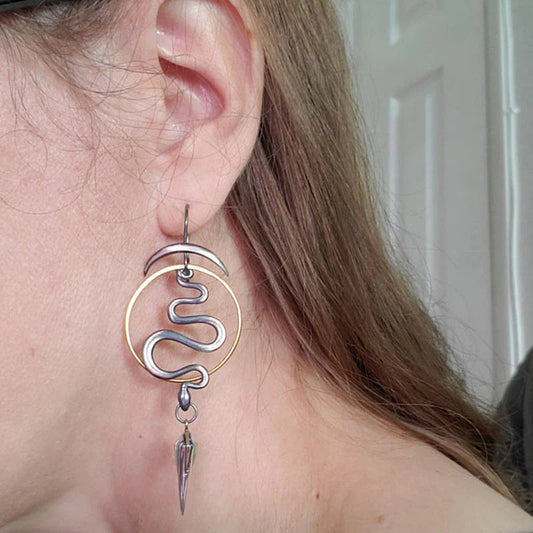 BOUCLES SPIRALES STYLE ART MODERNE