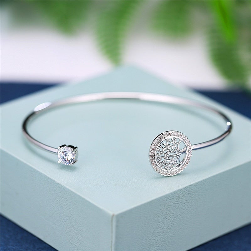 BRACELET ÉLÉGANCE CLASSIQUE ARBRE DE VIE