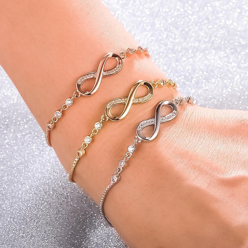 BRACELET INFINI AJUSTABLE DE LUXE