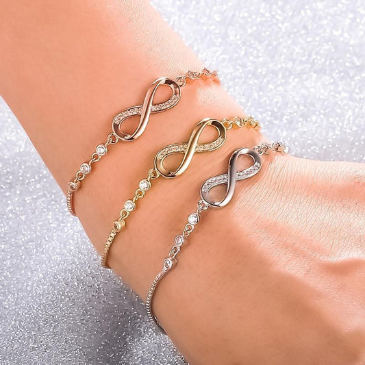 BRACELET INFINI AJUSTABLE DE LUXE