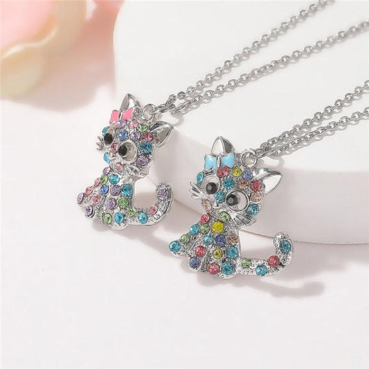 COLLIER LUXE CHATON ARGENT ZIRCONIA
