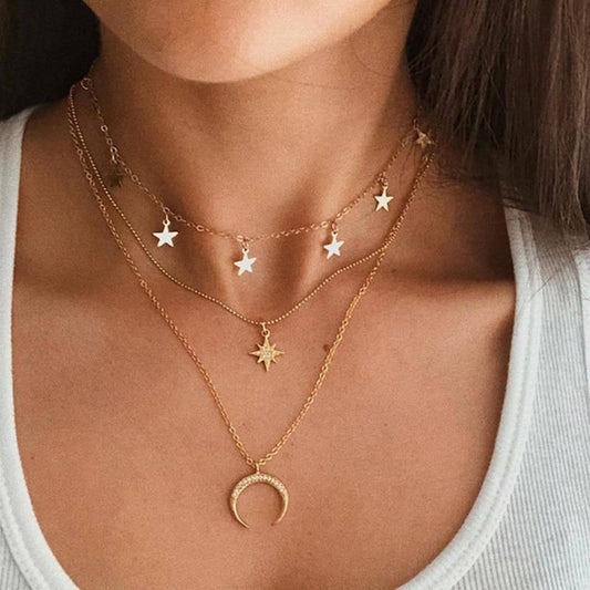 AURORA MOON PENDANT