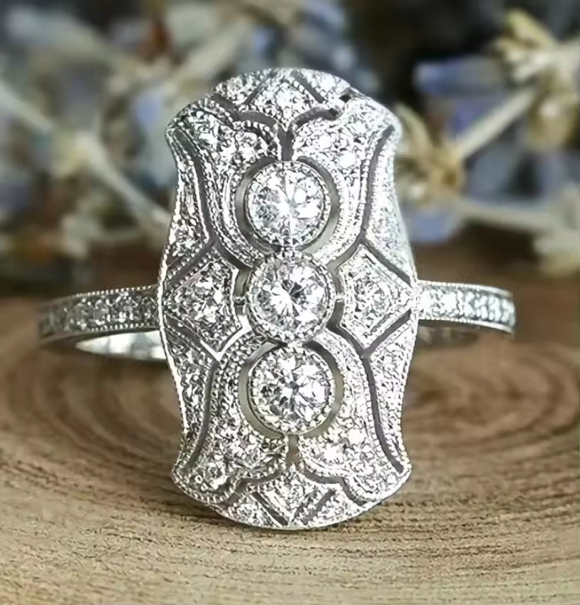 MAJESTIC SPARK ZIRCONIA RING