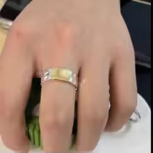 BAGUE FIL D’OR EN ARGENT MASSIF