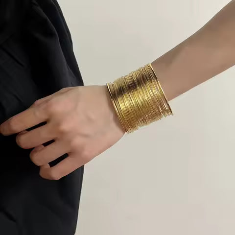 BRACELET RAFFINÉ VINTAGE EN OR