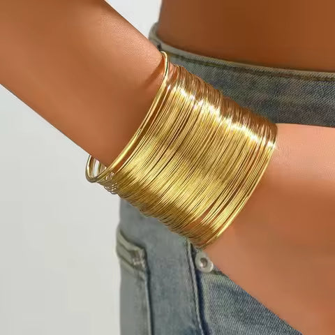 BRACELET RAFFINÉ VINTAGE EN OR