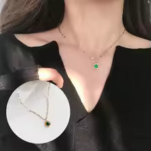 COLLIER HÉRITAGE ÉMERAUDE OR