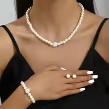 ENSEMBLE DE PERLES RAYONNANTES