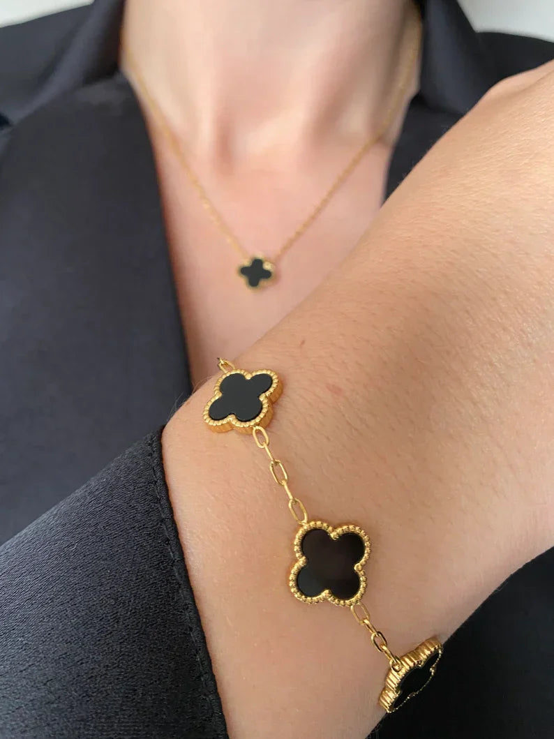 Bracelet Trèfles