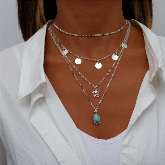 SKY EYE PENDANT SET