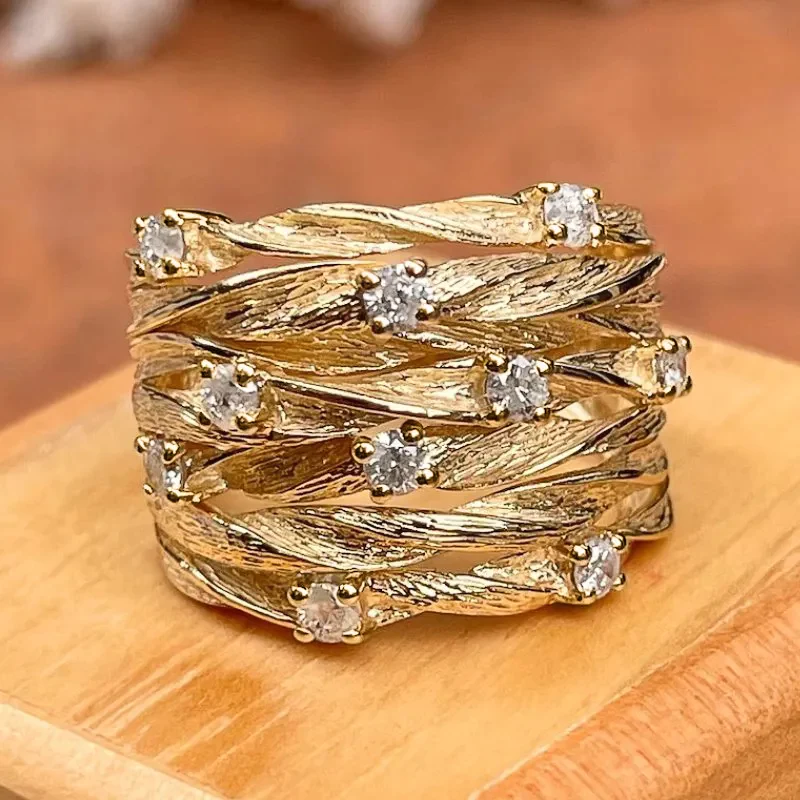 BAGUE D’EXCEPTION OR CRÉPUSCULE