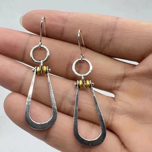 BOUCLES VINTAGE ROYALES PENDANTES